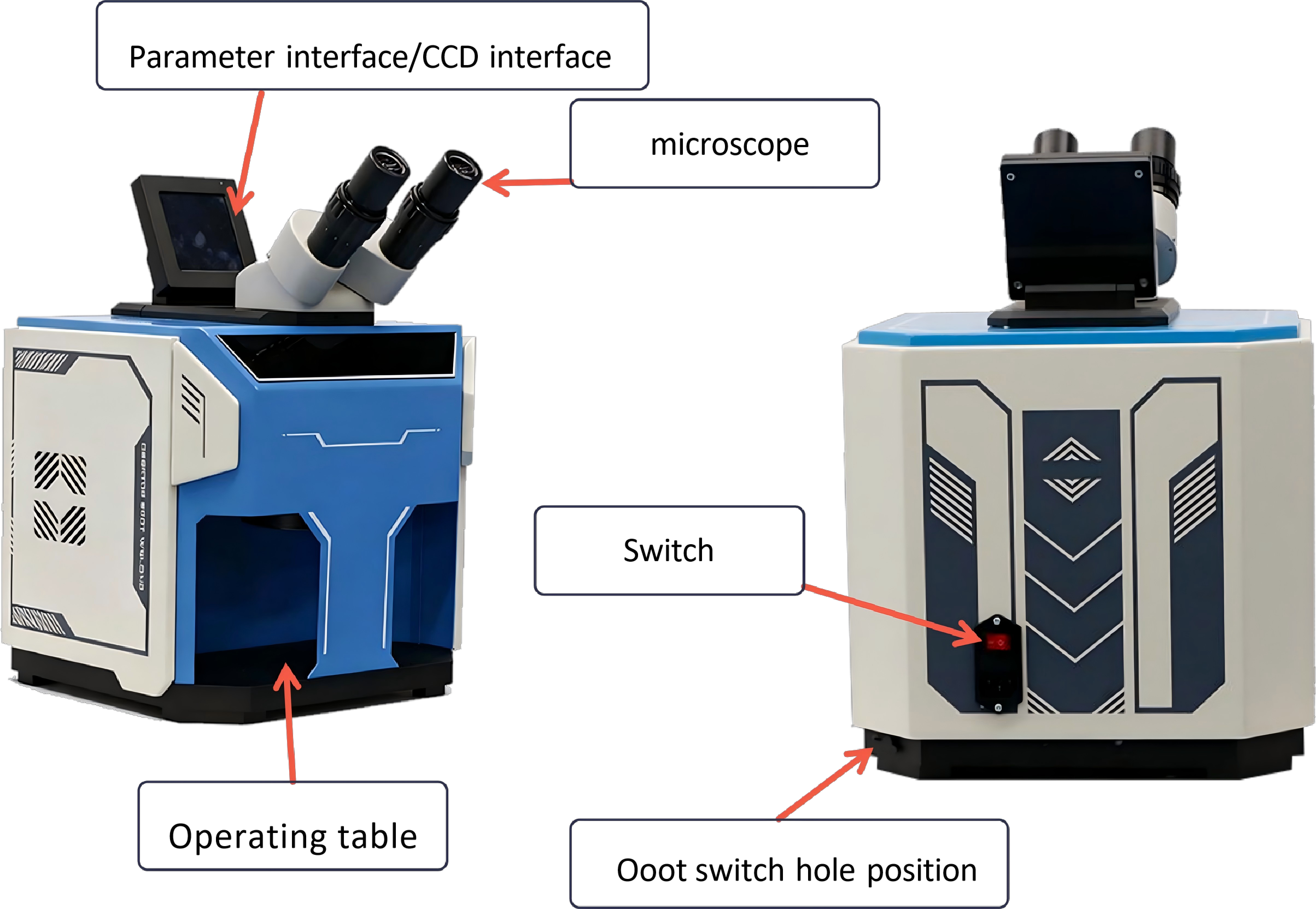 New 60W Mini Desktop Jewelry Laser Welder | Portable Pulse Laser Welding Machine THK Mitsubishi for Jewelry Making Repair