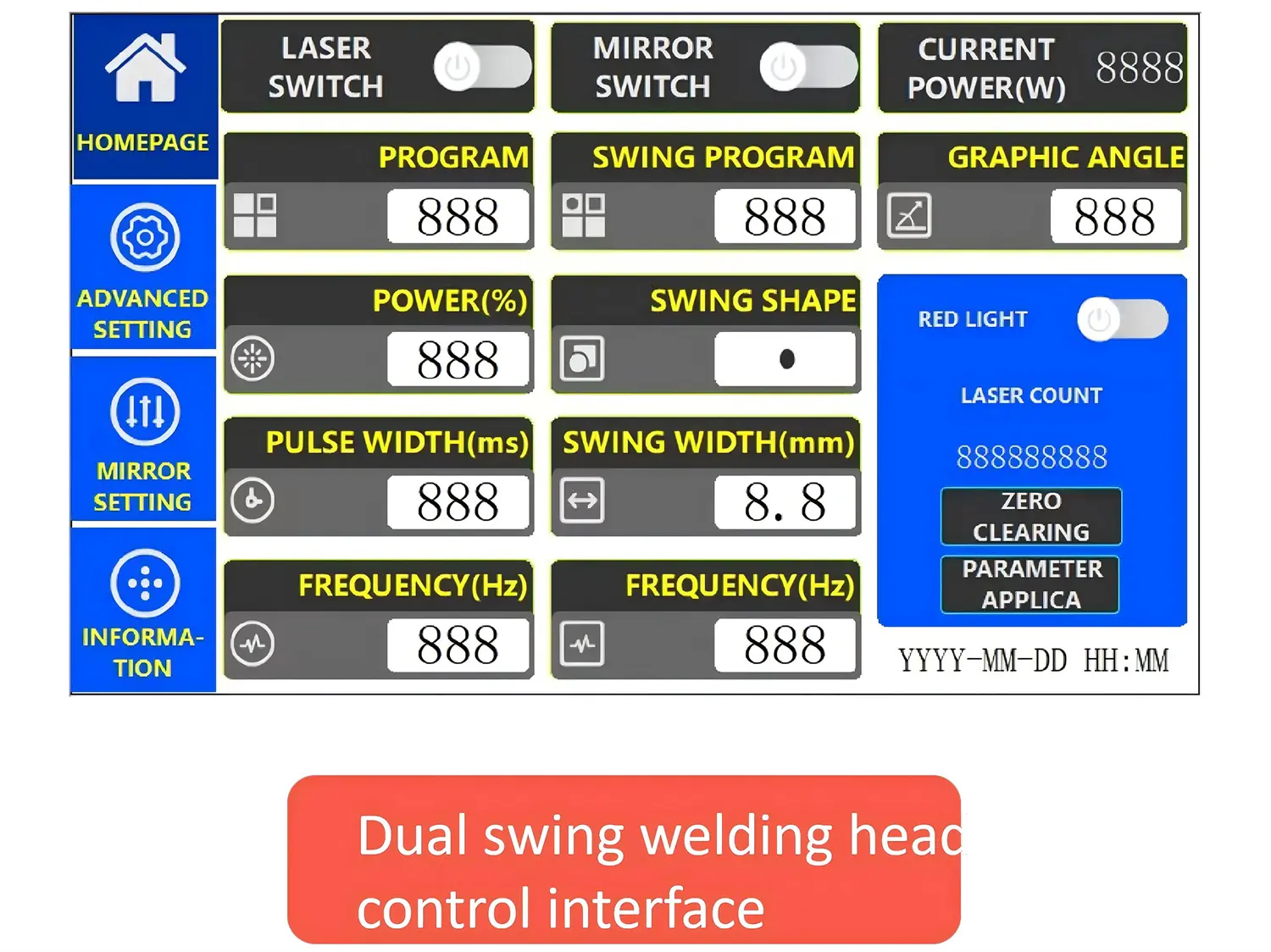Cantilever laser welding machine07
