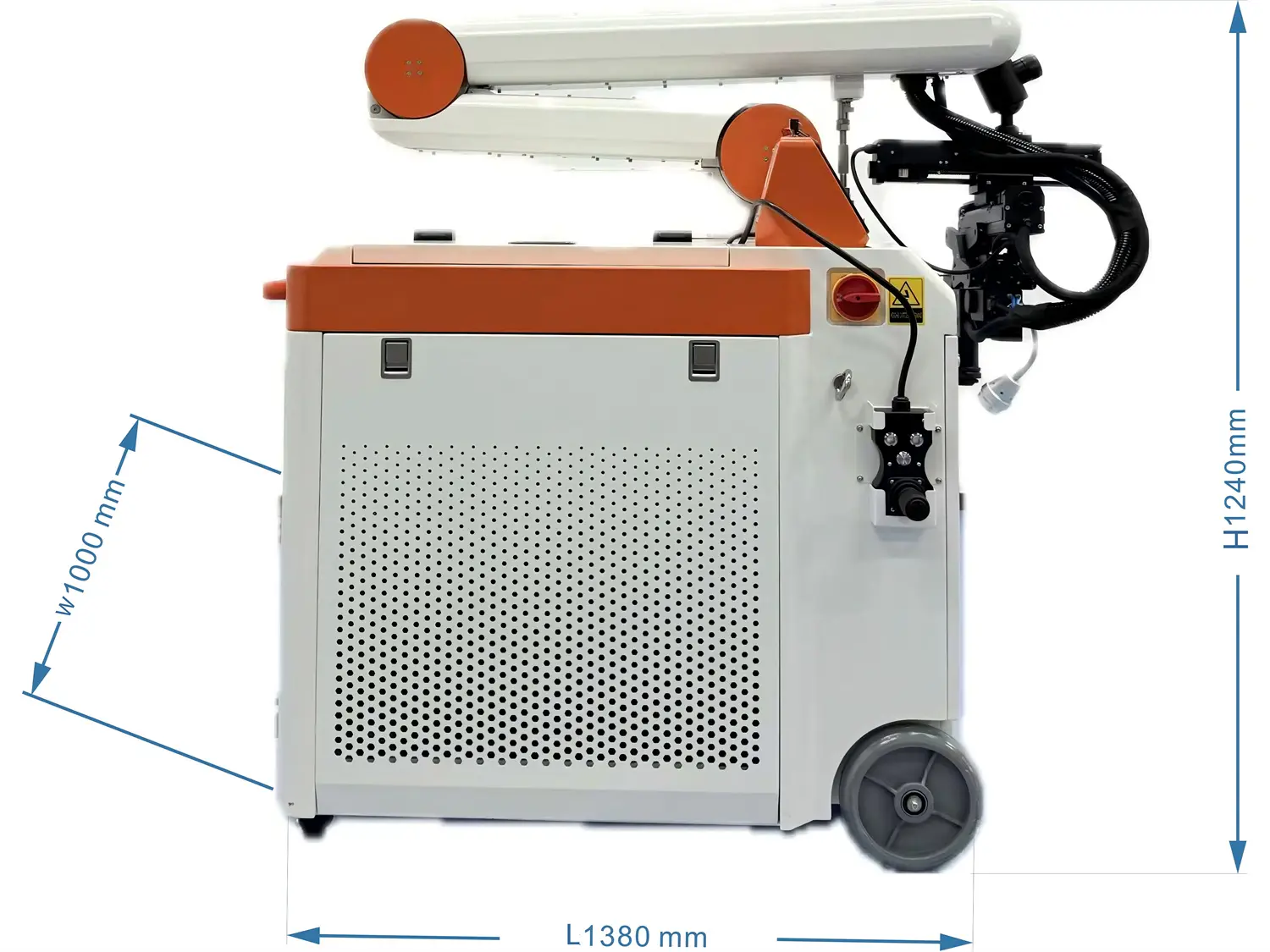 Cantilever laser welding machine04