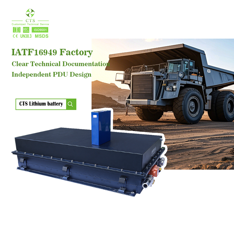 Cts Standard 400V 500V 600V 700V EV Battery Modules for Electric Trucks and Heavy Duty Vehicles