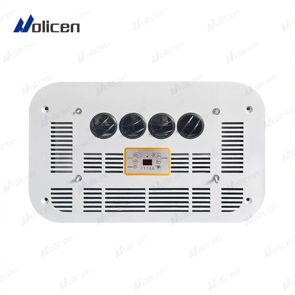 2025 Latest Integrated Roof-Mounted 12V AC System R134A for Tractors Converted Rvs Car Parking Designed New Air Conditioners