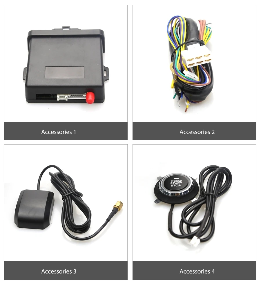 Nto Ntg10 GPS Engine Start and Stop System with APP and Smart Key