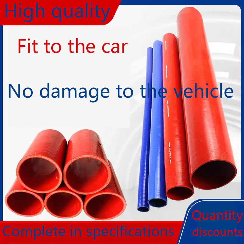 ID 55mm Automotive Reinforced Black Flexible Silicone Rubber Radiator Tube Size