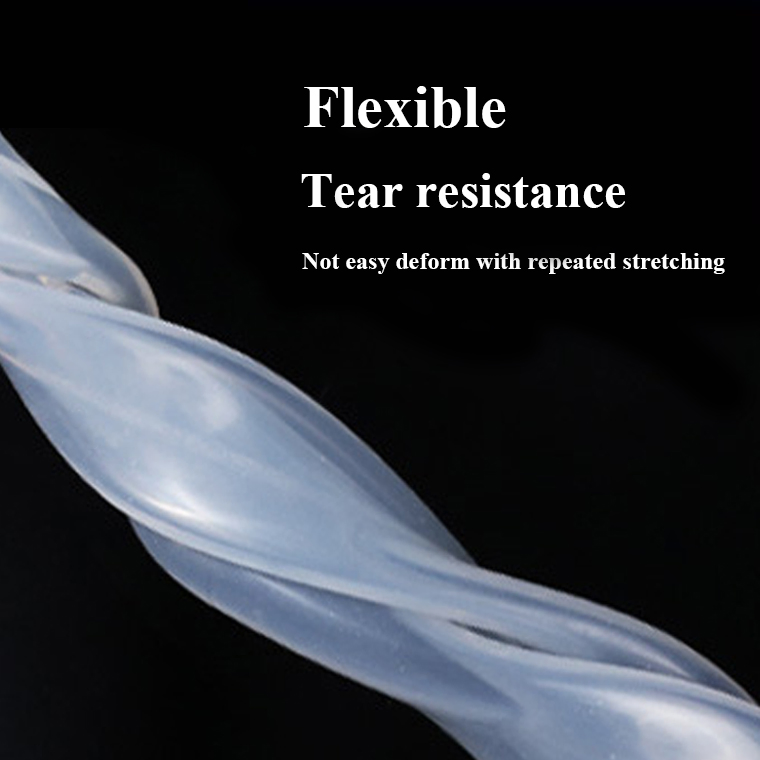 Clear 1mm 8mm 10mm Inch Flexible Transparent Soft Waterproof Silicone Tubing