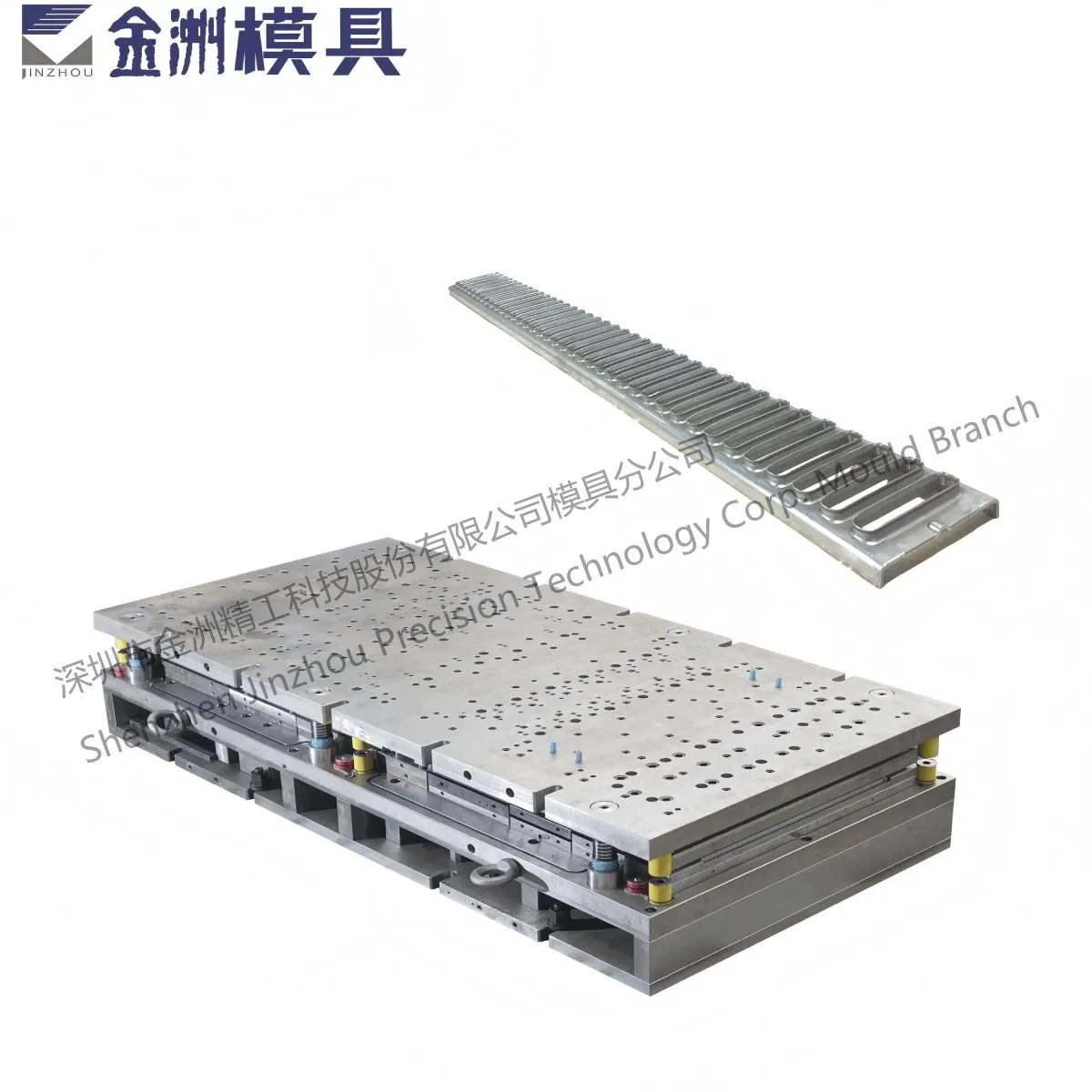 Multi-Angle Louver Fin Die for Battery Pack Motherboard Cooling (± 0.03mm Angular Control)