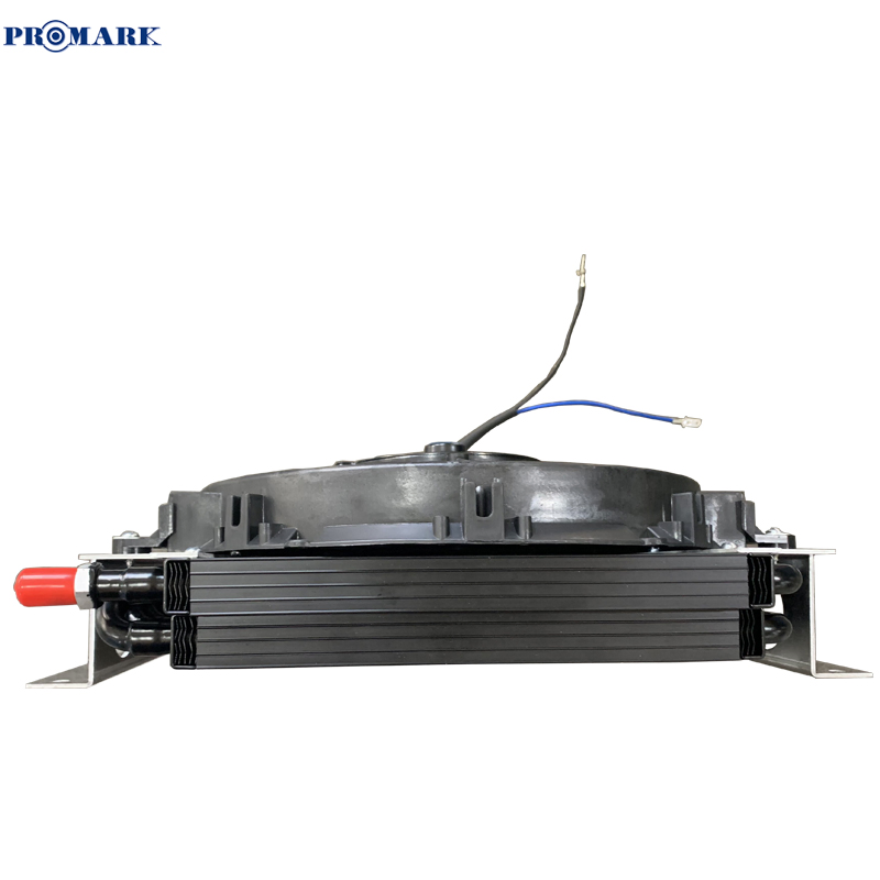 Remote Transmission Oil Cooler &amp; Fan Kit -6an Transmission Cooler Fan