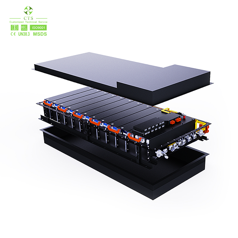 300V 500V 600V Electric Vehicle Battery LiFePO4 Batteries Rechargeable High Capacity EV Battery Packs System with Liquid Cooling