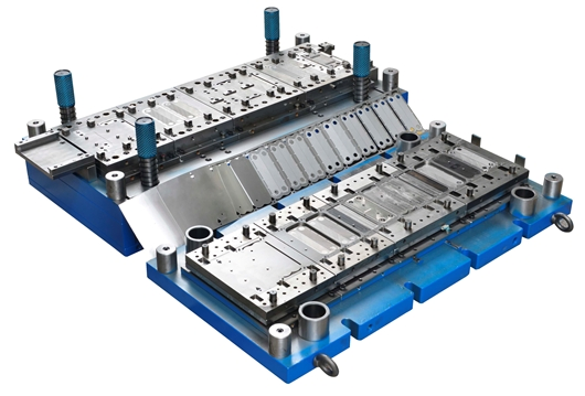 Oil Cooler Radiator Laminated Plate Stamping Die, Automotive Air Conditioning Components, Energy Storage Heat Dissipation Components