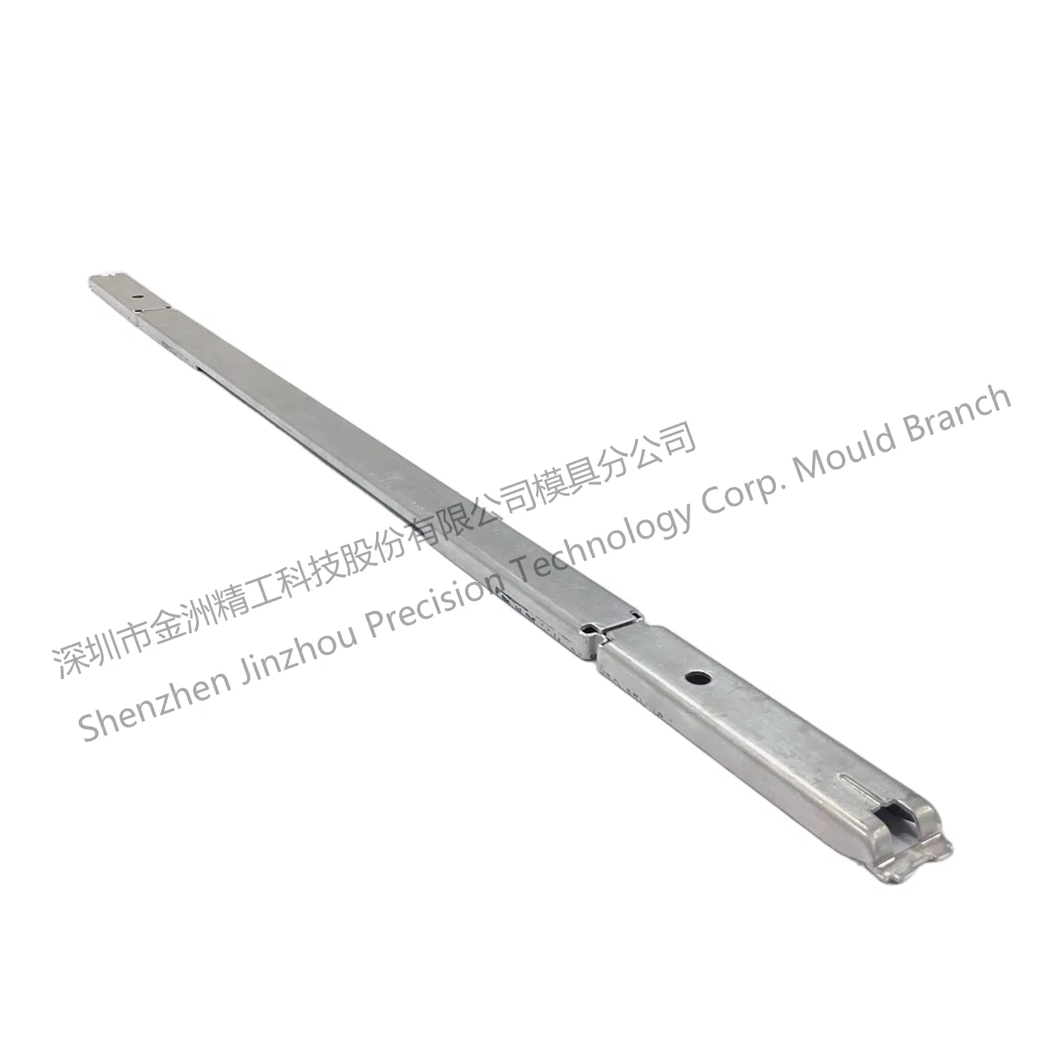 Hybrid EV Battery Cooling Plate Side Panel Stamping Die (Dual-Material AL6061/C1100 Copper)