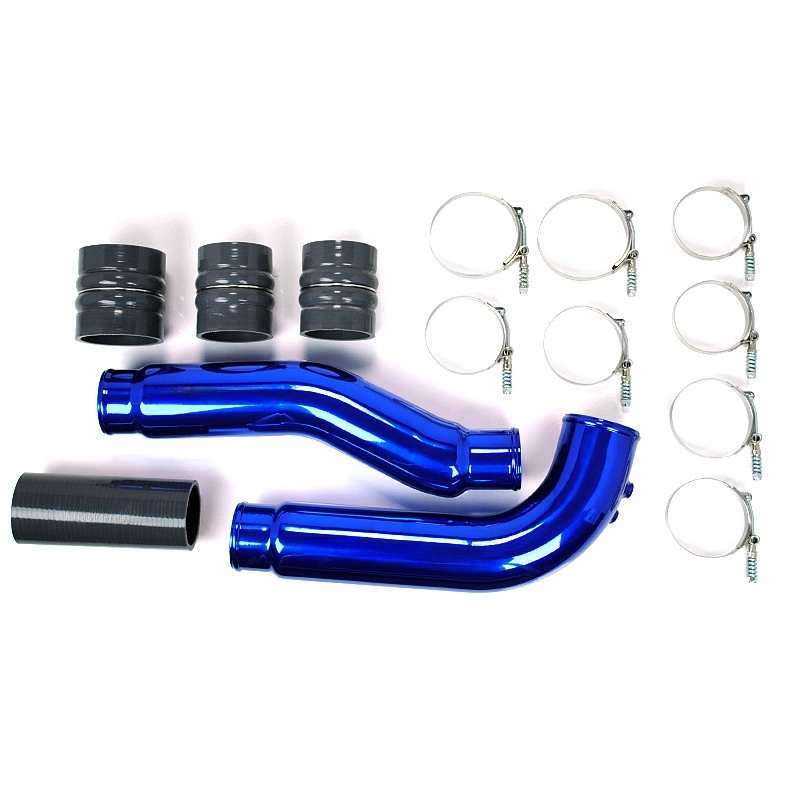 Aluminum Charge Pipe Kit for 2007.5-2009 Dodge Cummins 6.7L Diesel Intercooler Inflation Tube Kit