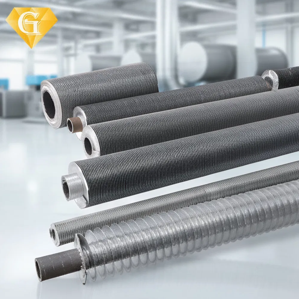Datang Finned Fin Tubes of High Frequency Welded Solid, Spiral L Fin Kl Ll, G Type, Extruded Dr, H Type, Serrated, with Aluminum