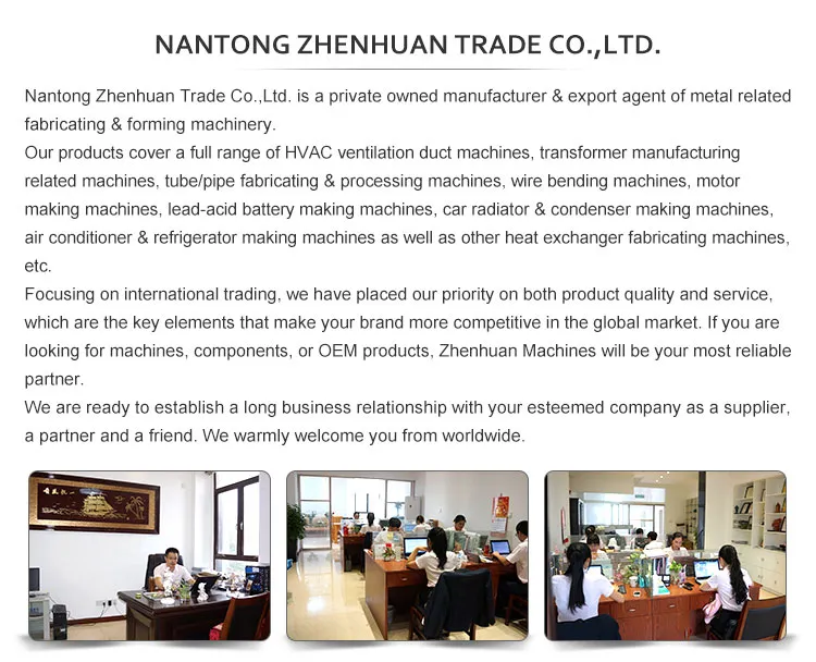 Full Automatic Car Radiator Clinching Machine View 2