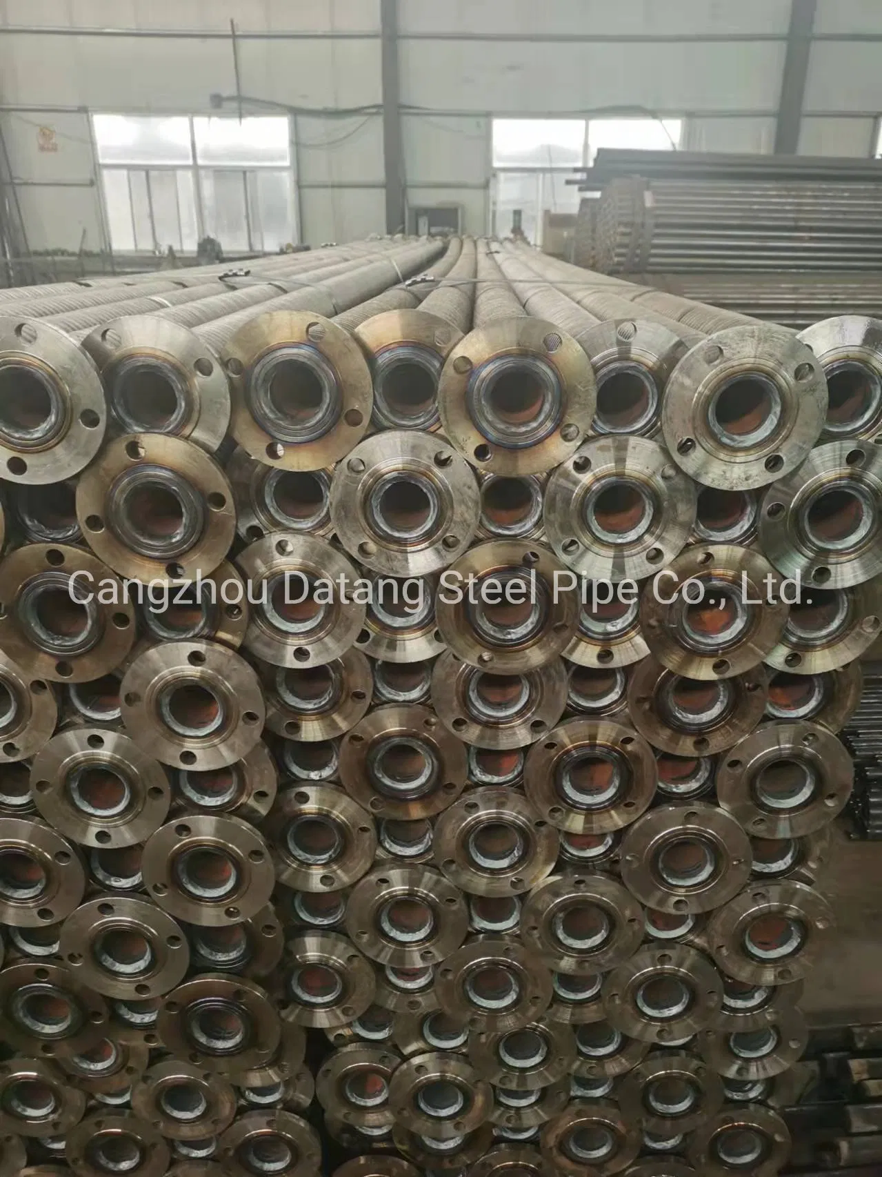 Datang Mass Production High Frequency Welded Stainless Steel Spiral Fin Tube Extruded Wound Finned Tube Aluminum/ Copper Fin Pipe