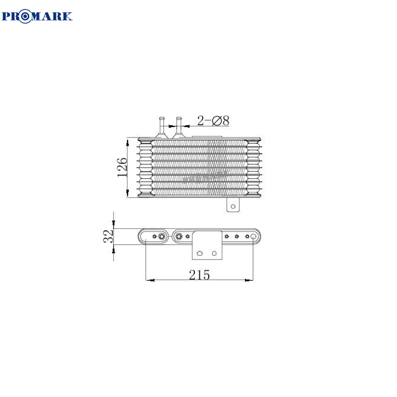 2920A103 Mitsubishi Lancer Transmission Oil Cooler