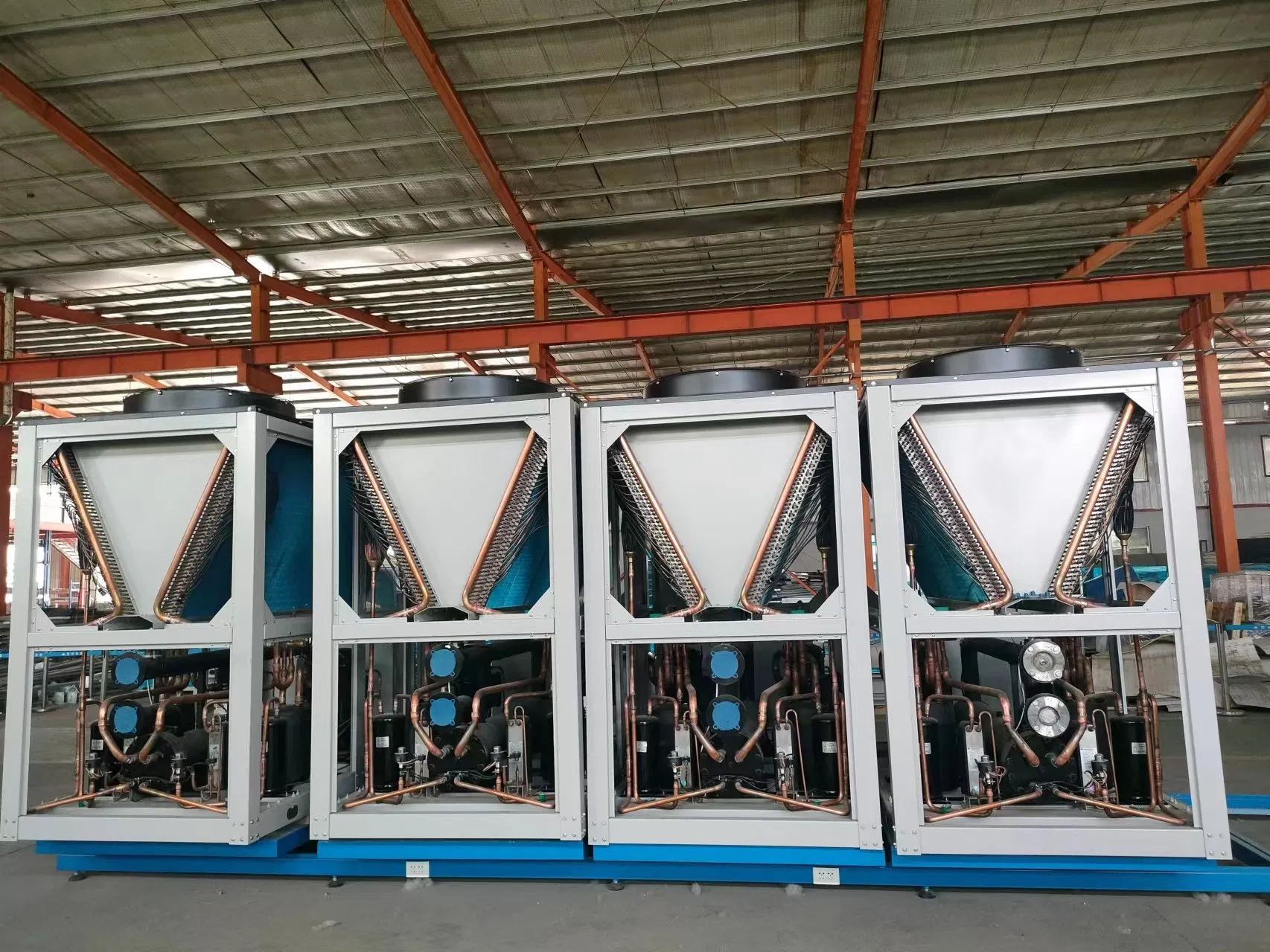 Professional Manufacturer HVAC Air Cooled Cooling &amp; Heating Water Chiller Air Conditioning System