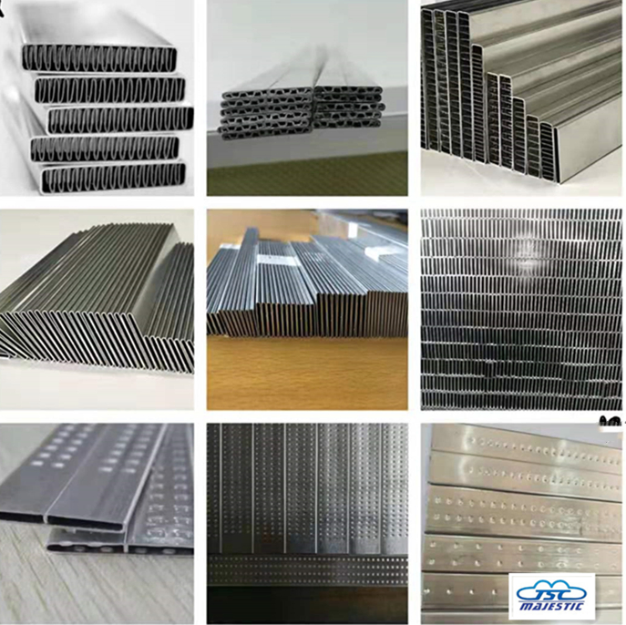 Automotive Car Aluminum Dimple Hourglass Radiator High Frequency Tube