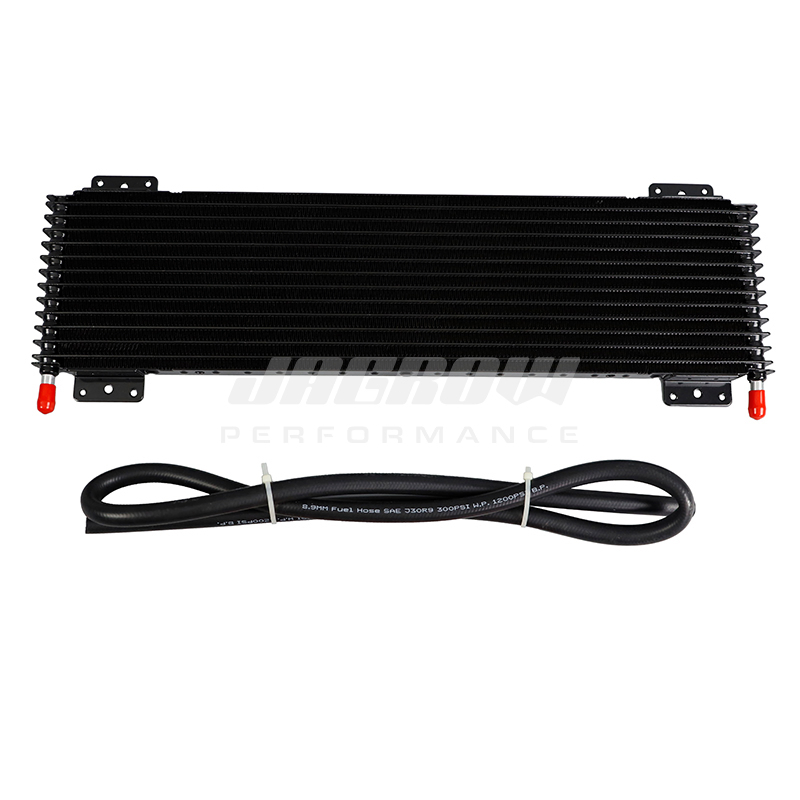 Universal Customization Oil Cooler Automatic Transmission Cooler Fluid 12 Rows 18mm Wall Thickness
