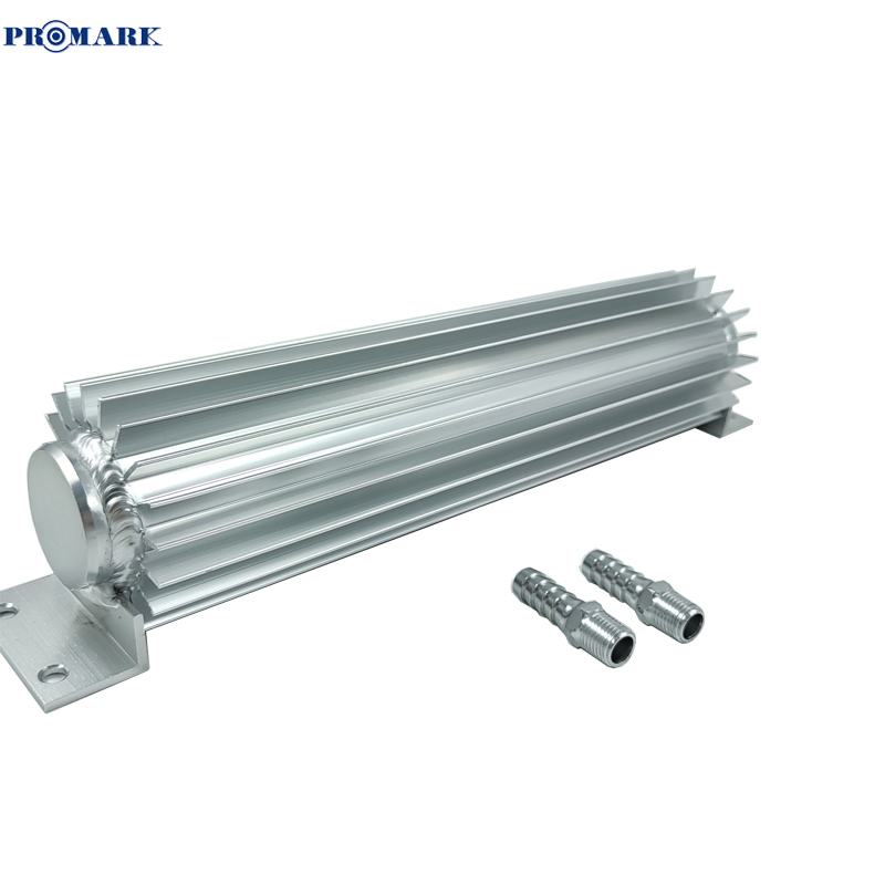 Universal12" Finned Aluminum Dual Pass Heat Sink Transmission Cooler