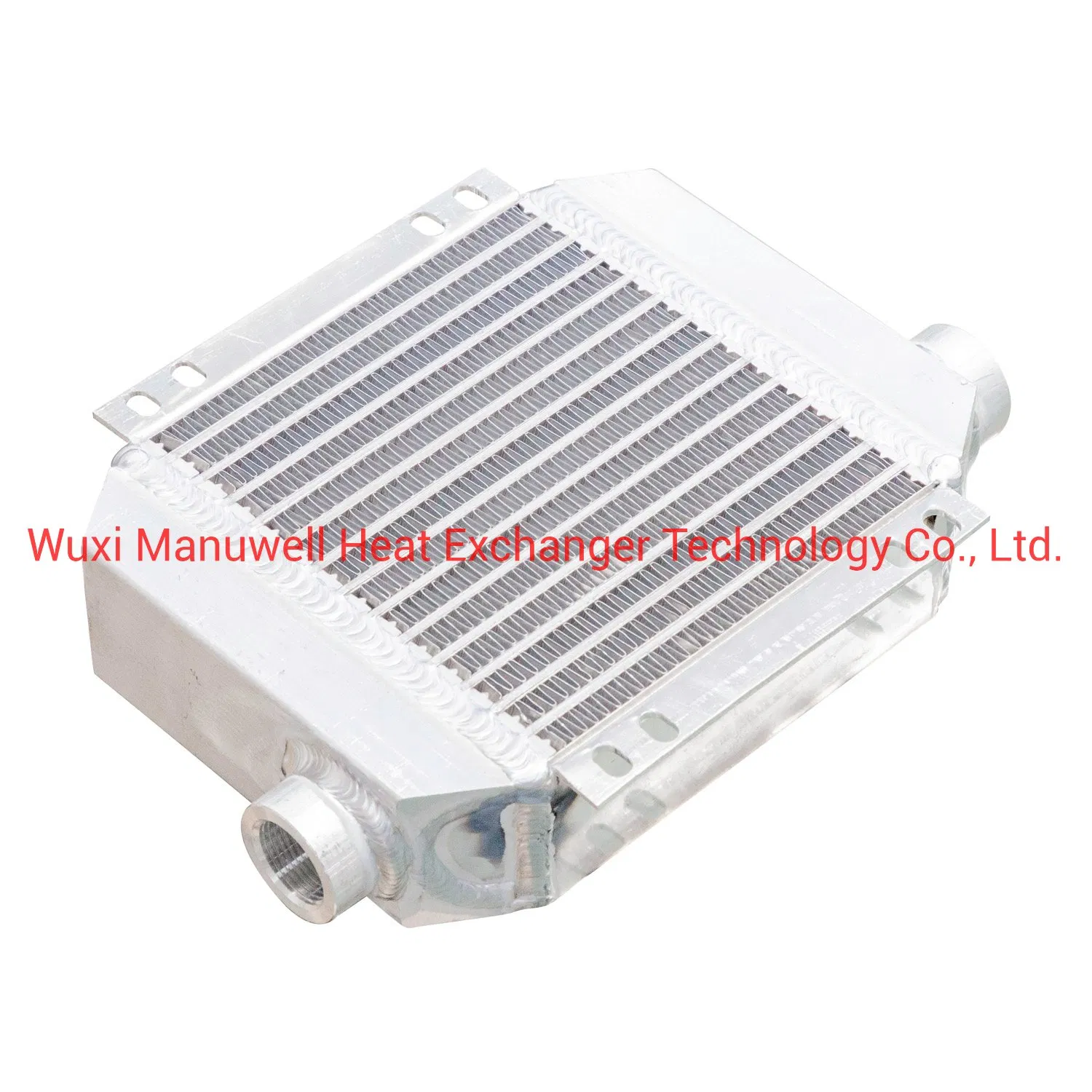 High Performance Aluminum Plate Fin Heat Exchanger Hydraulic Oil Cooler Core
