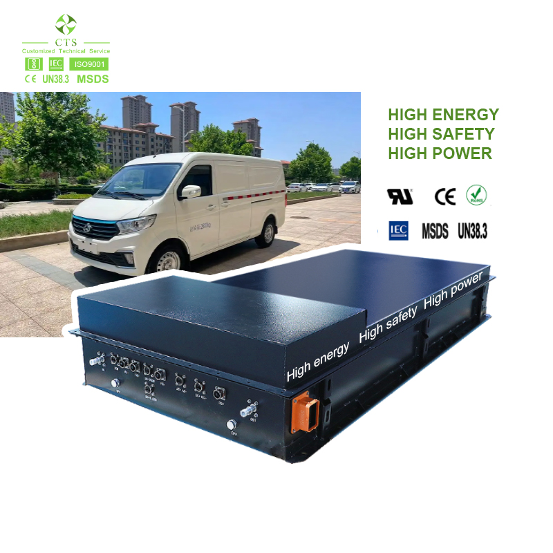 300V 500V 600V Electric Vehicle Battery LiFePO4 Batteries Rechargeable High Capacity EV Battery Packs System with Liquid Cooling