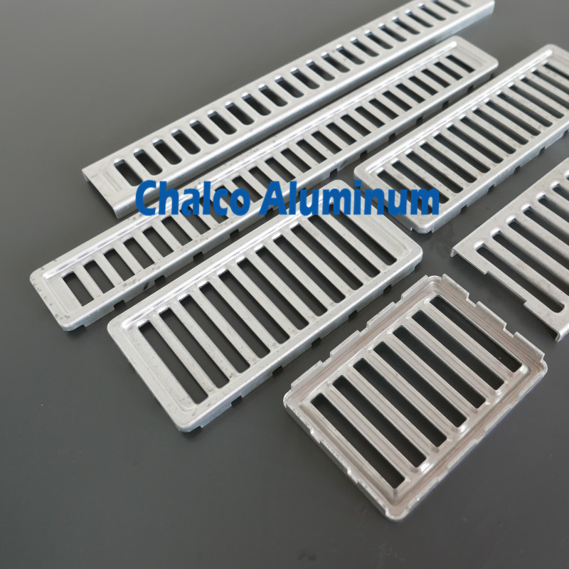 Aluminium Extruded D-Type Condenser Header Piping Tubing