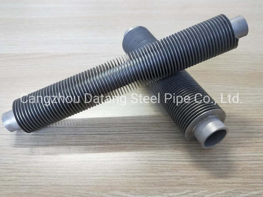 Datang Mass Production High Frequency Welded Stainless Steel Spiral Fin Tube Extruded Wound Finned Tube Aluminum/ Copper Fin Pipe