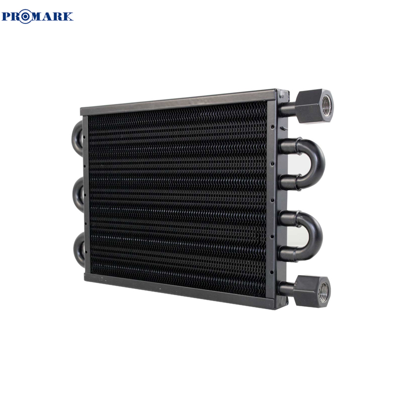 6 Rows Universal Transmission Oil Cooler Radiator Converter Kit