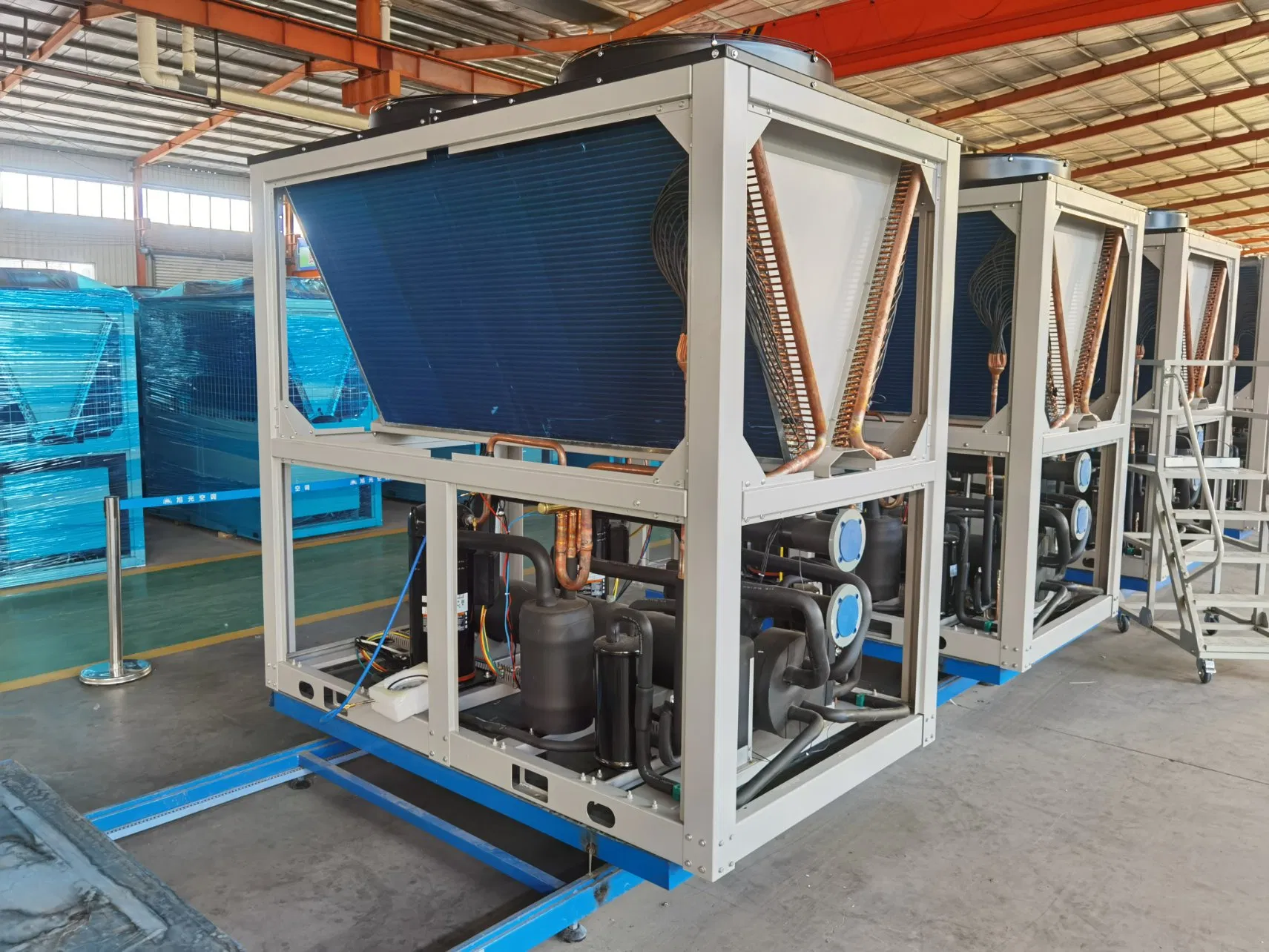 Professional Manufacturer HVAC Air Cooled Cooling &amp; Heating Water Chiller Air Conditioning System