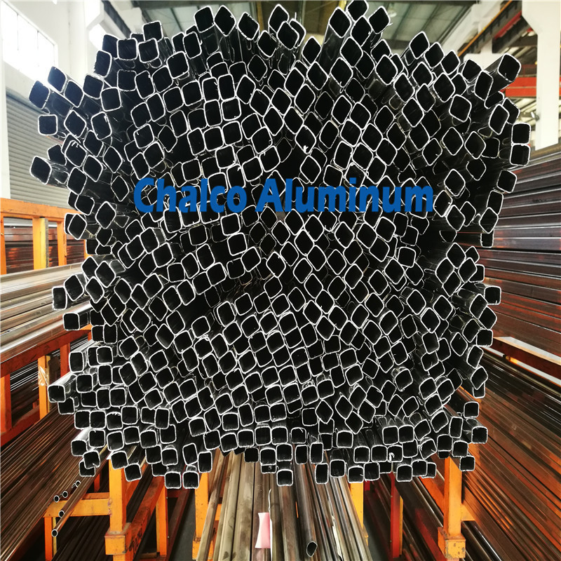 Aluminium Extruded D-Type Condenser Header Piping Tubing