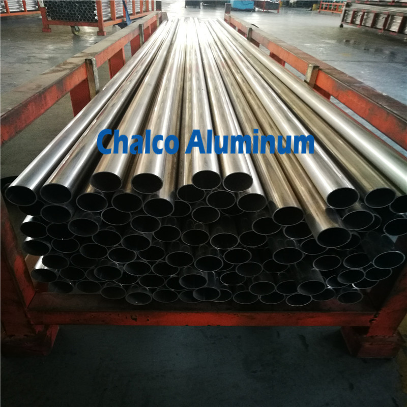 Aluminium Extruded D-Type Condenser Header Piping Tubing
