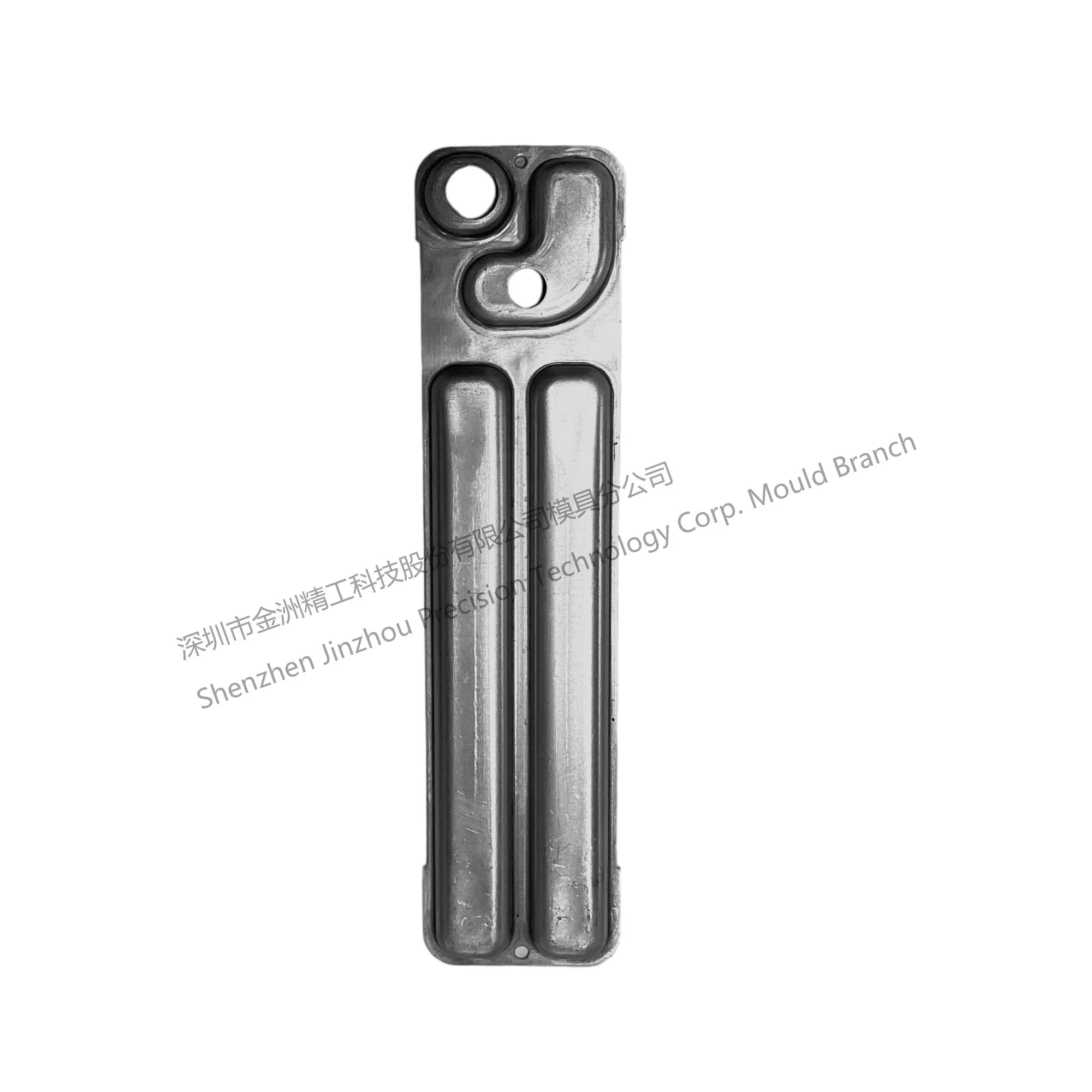 Dual-Cavity Plate Fin Progressive Die for Hydraulic Oil Coolers (IATF 16949 Automotive Standard)