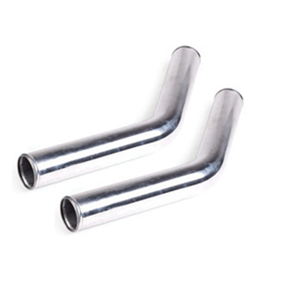 Epman 2PCS/Lot Aluminum Turbo Intercooler Intake Pipe Straight 45 90 180 Degree Radiator Hose 2" 2.25" 2.5" 2.75" 3" Connector Tubing Piping L: 600mm/ 450mm