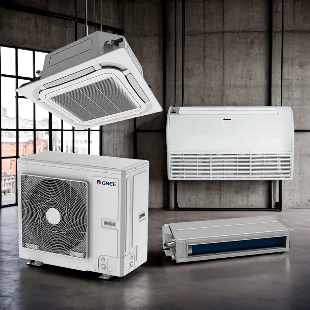 Precision-Machined Gree U-Match Series DC Inverter Chiller Core Motor &amp; Engine Parts All Dedicated to Vrv Air Conditioning Systems