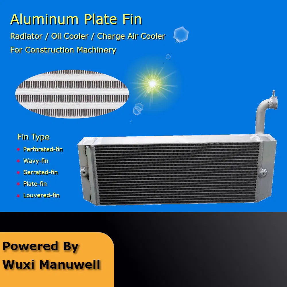 Polished Aluminum Alloy for S3 Mk5 Mk6 Intercooler Brz Oil Cooler Hydraulic Fluid Cooler Oil Cooler Radiator Large Transmission Cooler Aluminum Radiator