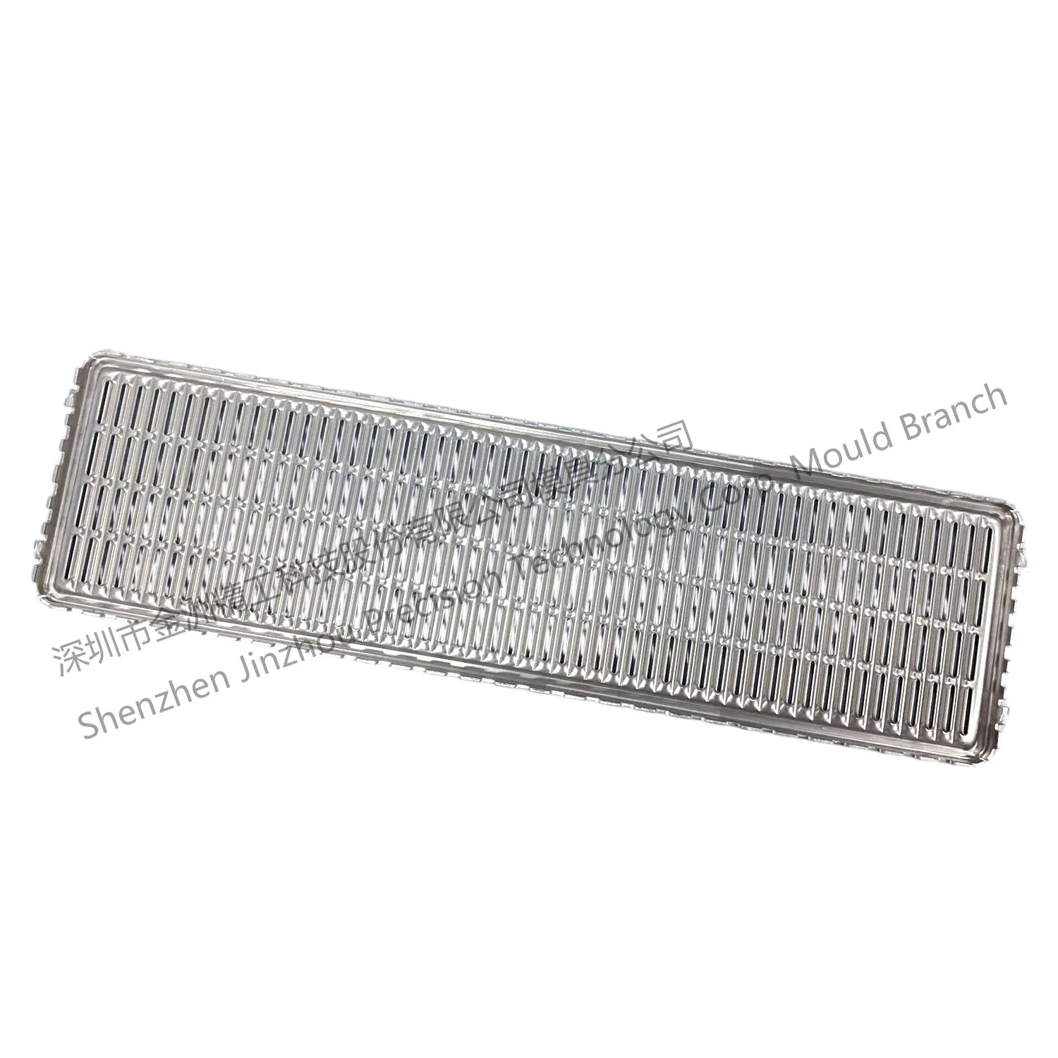 Precision Progressive Die for EV Mainboard Ribbed Fin Heat Sinks (Aluminum Alloy 6061-T6 ± 0.05mm Tolerance)