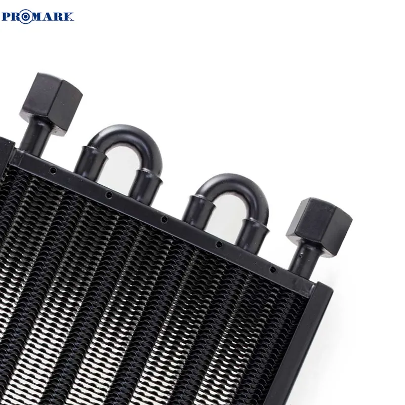 Universal Aluminum Transmission Oil Cooler Detail 1