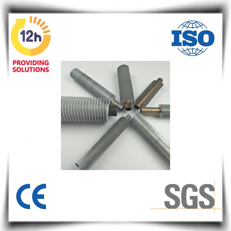 Industrial Refrigeration High Frequency Welded Helical Aluminum Extruded Finned Tube/Fin Pipe/Finning Tube