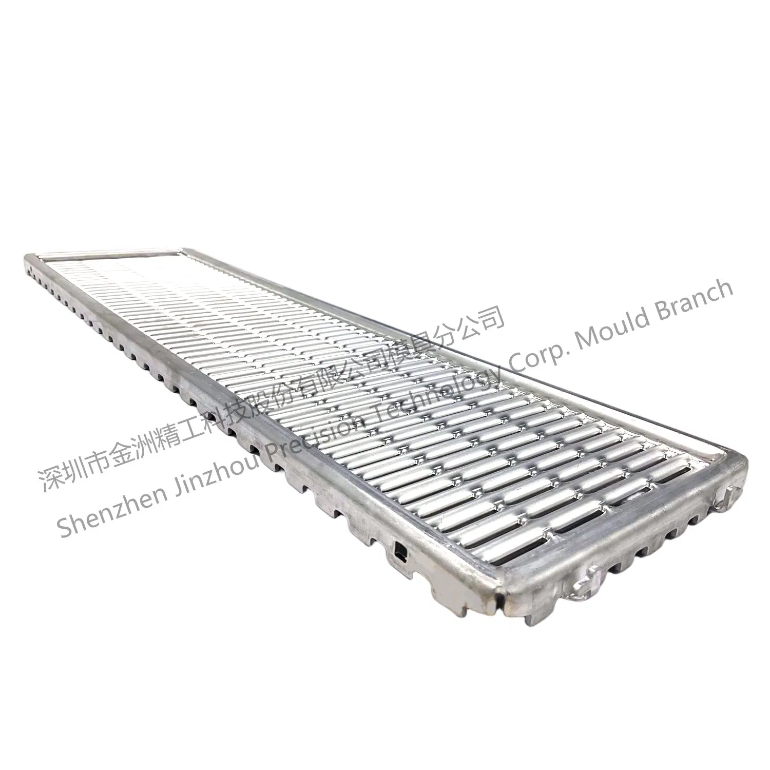 Precision Progressive Die for EV Mainboard Ribbed Fin Heat Sinks (Aluminum Alloy 6061-T6 ± 0.05mm Tolerance)