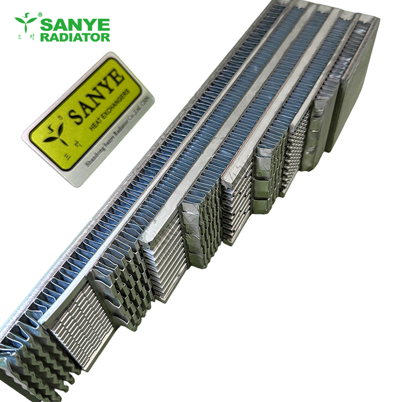 Automotive Machinery and Equipment Engine Heat Exchanger Radiator Aluminum Plate Fin Core
