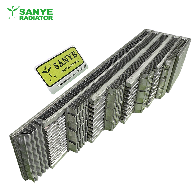 Automotive Machinery and Equipment Engine Heat Exchanger Radiator Aluminum Plate Fin Core