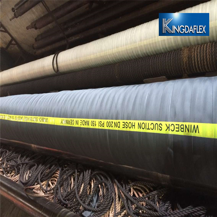 Large Diameter High-Pressure Rubber Water Suction and Discharge Hoses