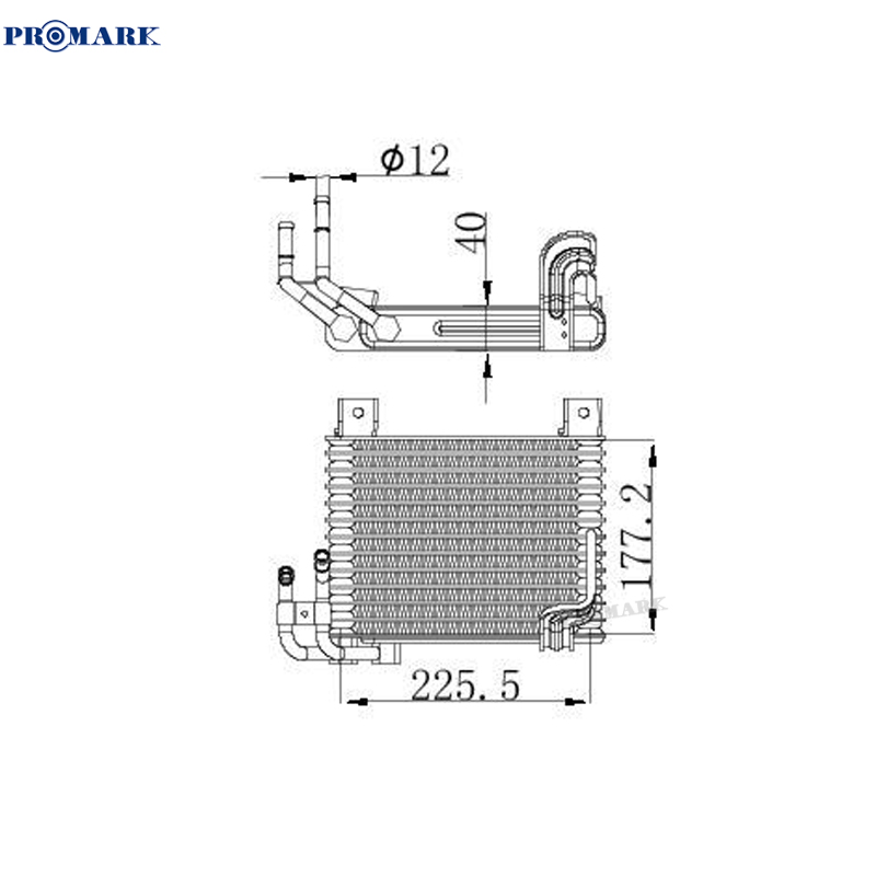 264104f000 Oil Cooler Hr H100 Pickup H-100