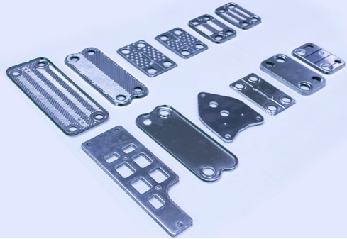 Oil Cooler Radiator Laminated Plate Stamping Die, Automotive Air Conditioning Components, Energy Storage Heat Dissipation Components