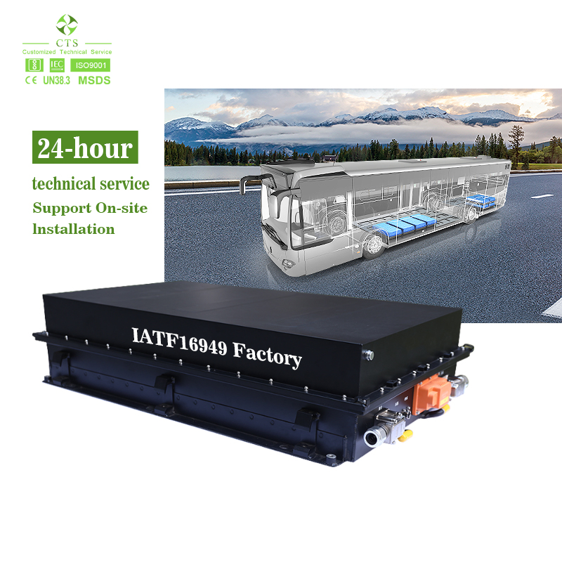 Electric Vehicle Battery 156V 230ah Lithium Ion Lifepi4 Batteries 300V 614V EV Standard Battery Packs with Cooling System