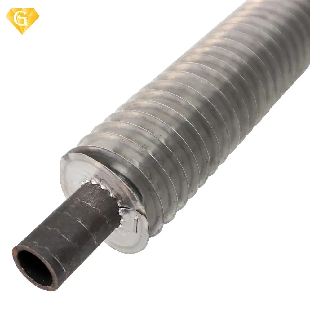 Datang Finned Fin Tubes of High Frequency Welded Solid, Spiral L Fin Kl Ll, G Type, Extruded Dr, H Type, Serrated, with Aluminum