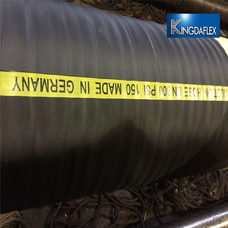 Large Diameter High-Pressure Rubber Water Suction and Discharge Hoses