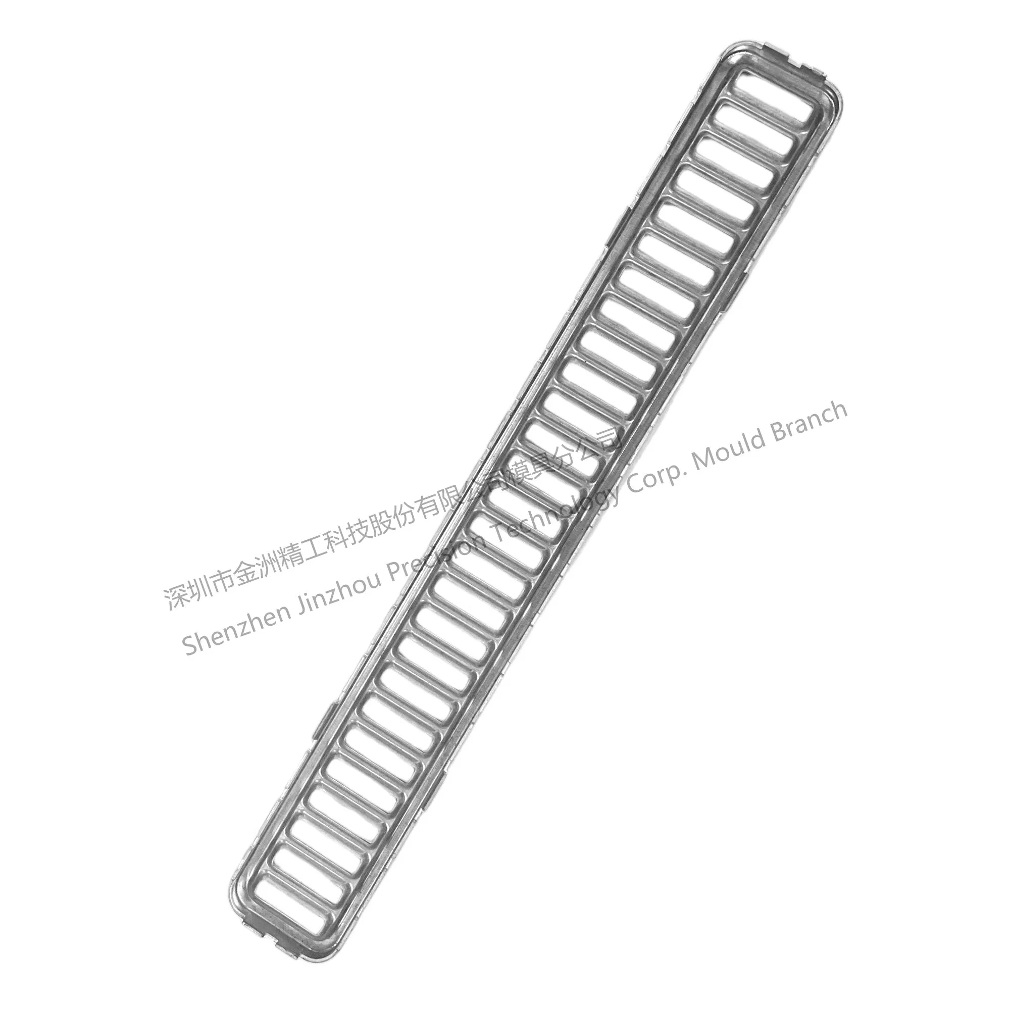Vacuum-Brazed Microchannel Die for CPU Motherboard Heat Sinks (0.08mm Fin Pitch Accuracy)