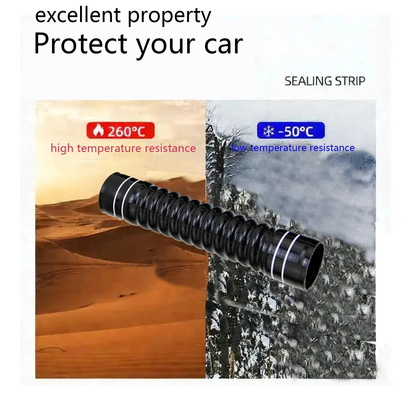 High Temperature Resistant Silicone Elbow Hose, Reinforced Radiator Silicone Tube for Automotive Cooling System