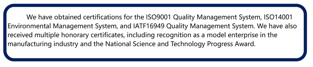 Certifications Header