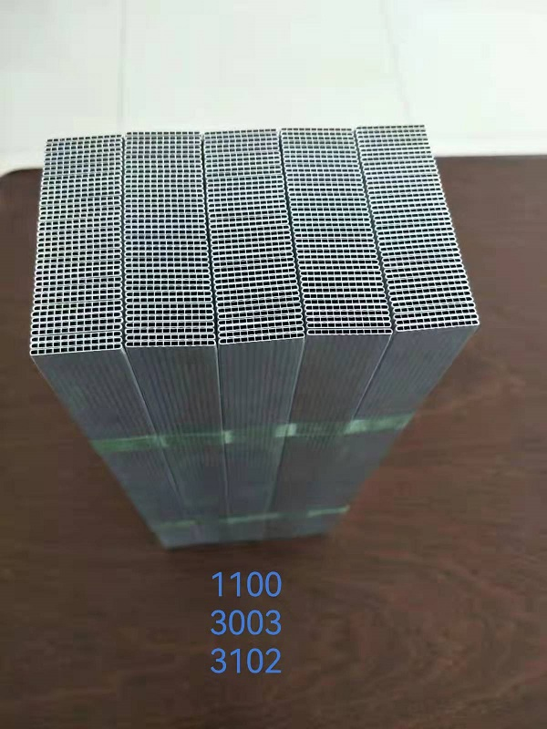 Aluminum Radiator High Frequency Welded Tube for New Energy Vehicle Condenser